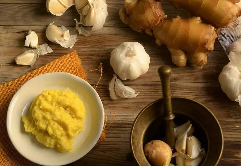 how to make ginger and garlic paste