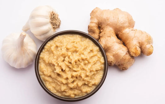 HEALTH BENEFITS OF GINGER AND GARLIC PASTE - FEATURING BAQA FOODS GINGER GARLIC PASTE