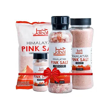 JABAL HIMALAYAN PINK SALT BUNDLE OF 4